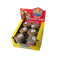 Nut & Honey Bells For Parrots x15