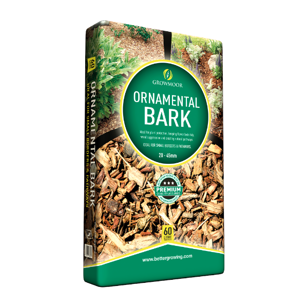 GrowMoor Ornamental Bark 60ltr (80)  USE GMOB01 1ST