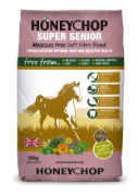 Honeychop Super Senior Molasses Free 15kg