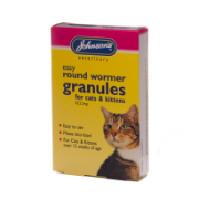 Johnson's Easy Wormer Cats & Kittens Granules x6