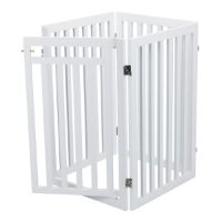 Dog Barrier, Door 60x160 X 81cm White