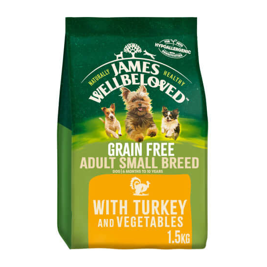 J/W Adult Sml Breed Turkey 1.5kg (003) 401736