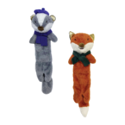 Happy Pet Christmas Gemstone Forest Squeaky Toys - 3 Pack