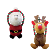 Happy Pet Christmas Rope Arms - 3 Pack