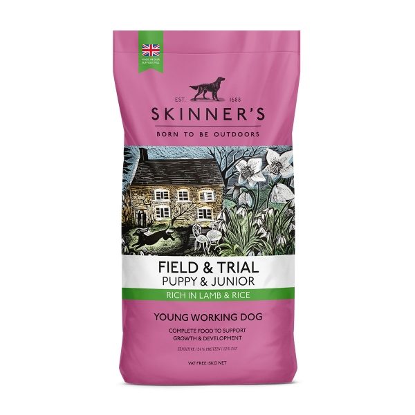 Skinners Field & Trial Puppy/Junior Lamb & Rice 15kg