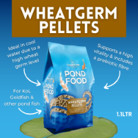 CM Pond Food Wheat Germ Pellets 500g / 1.1ltr