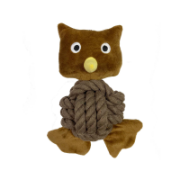 Happy Pets Christmas Knottie Owl - 3 Pack