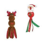 Holiday Wubba™ Santa Reindeer Assorted Lg  (024) S