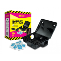 Racan Force Rat Killer Station with 6x10gm Sachets