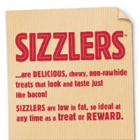 Bakers Sizzlers Bacon 6x90g