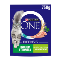 Purina One Cat Indoor Turkey/Wholegrain 4x750g 12508633