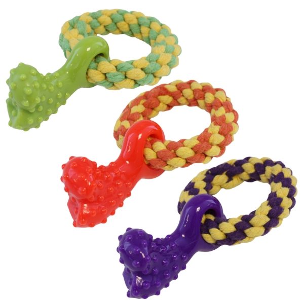 Happy Pet Little Rascals Teething Rope Ring Pack x 3