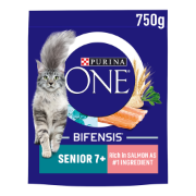 Purina One Cat Senior 7+ Salmon/Wgrain 2.8kg (004) 12521610