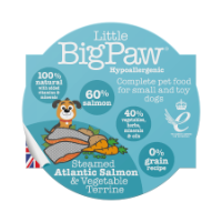 Little Big Paws Small & Toy Dog Steamed Atlantic Salmon & Vegetables