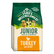James Wellbeloved Junior Turkey & Rice 2kg