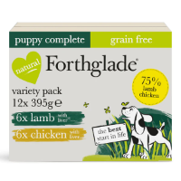 F/G Complete G/F Puppy Variety Lamb/Chicken 12x395g 100839