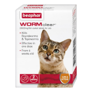 Beaphar Worm Clear for Cats 2 tabs x6 11790