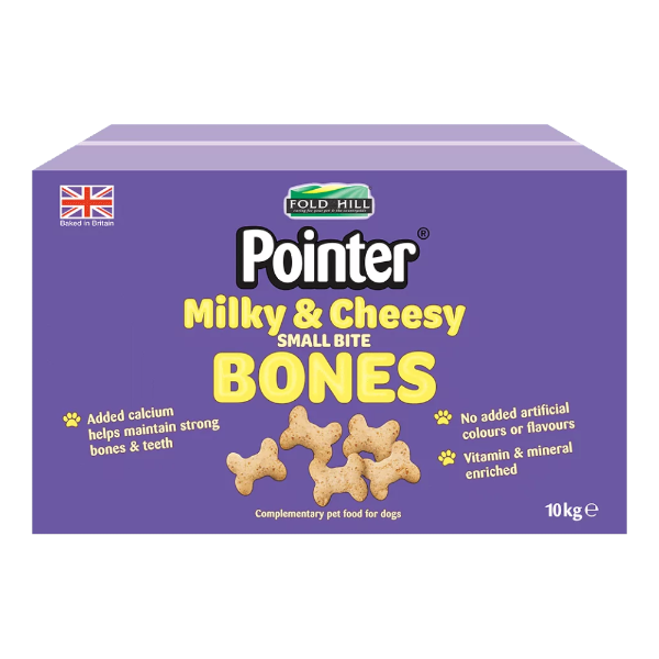 Pointer Milky Cheesy Small Bones 10kg   FB1872