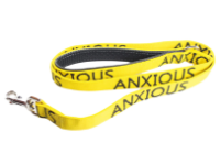 My Anxious Dog ANXIOUS Yellow Leads