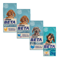 Beta Puppy Dry Dog Food - Small/Medium/Large Breeds