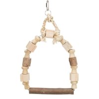 Arch Swing With Colourful Wooden Blocks 13 x 19cm