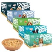 Burns Penlan Wet Dog Food Tray with Rice