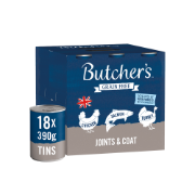 Butcher's Joints & Coat Dog Food Tins 4 x 6 x 390g