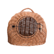 Wicker Cave With Bars  50cm