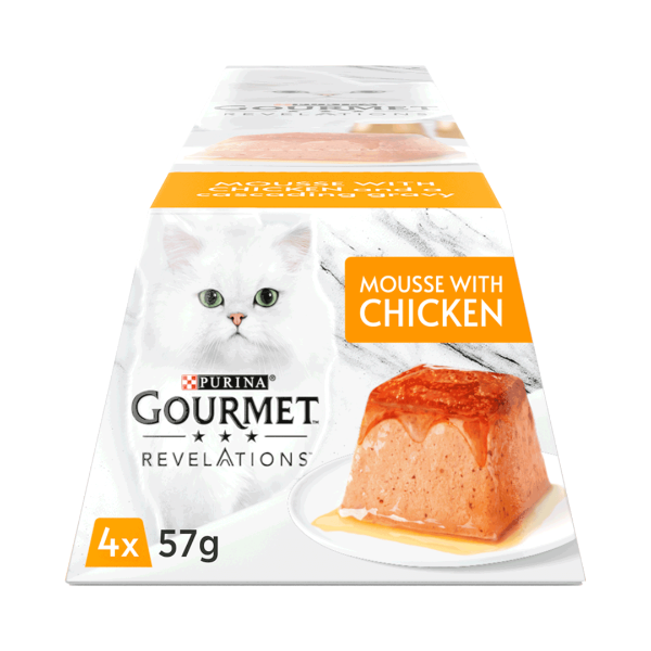 Gourmet Revelations Mousse with Chicken Gravy  6 x 4 x 57g