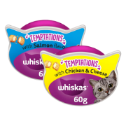 Whiskas Tempations 8x60g