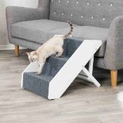 Pet Stairs, Height-Adjust 40 X 67cm White