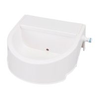 Automatic Outdoor Water Trough 1,5 l/24x10x23 cm, white